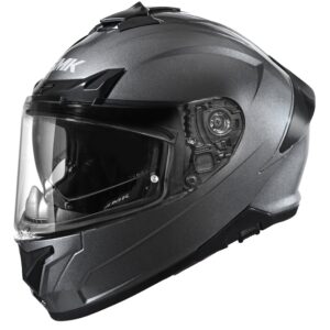 MŨ BẢO HIỂM FULLFACE SMK TYPHOON SOLID - SOLID ANTHRACITE - GLDA600 (ECE 22.05 & 06 | DOT)