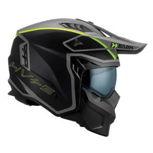 NÓN BẢO HIỂM HEVIK HV46 HEVIK HELMET GREY/BLACK