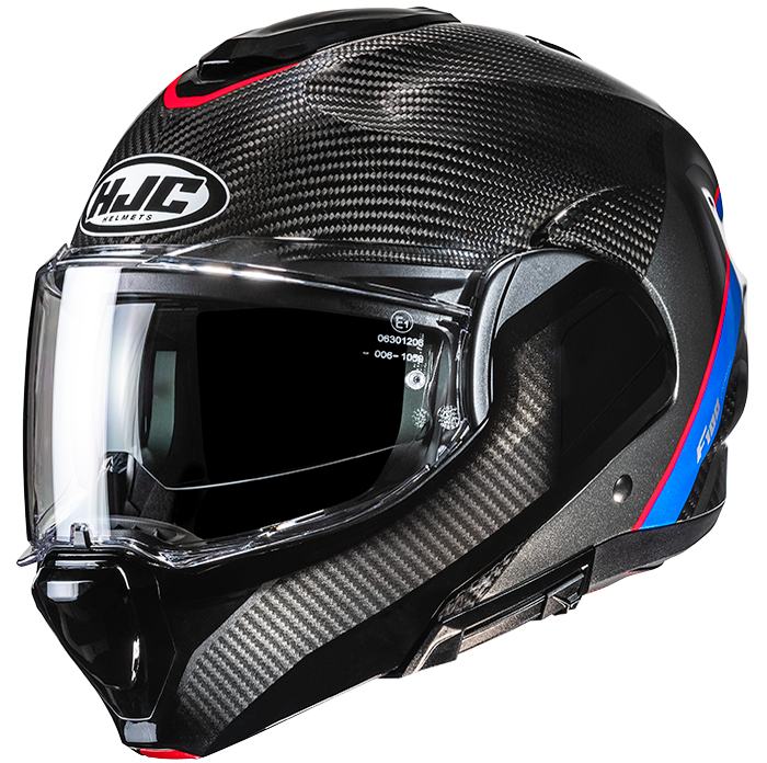 NÓN BẢO HIỂM LẬT HÀM HJC F100 CARBON STAN MC21