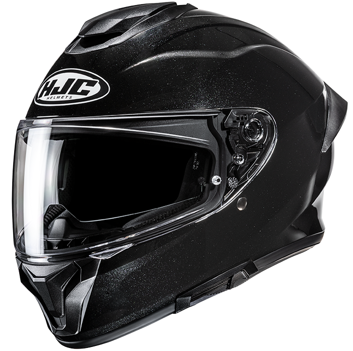 NÓN BẢO HIỂM FULLFACE HJC C71 SOLID METAL BLACK