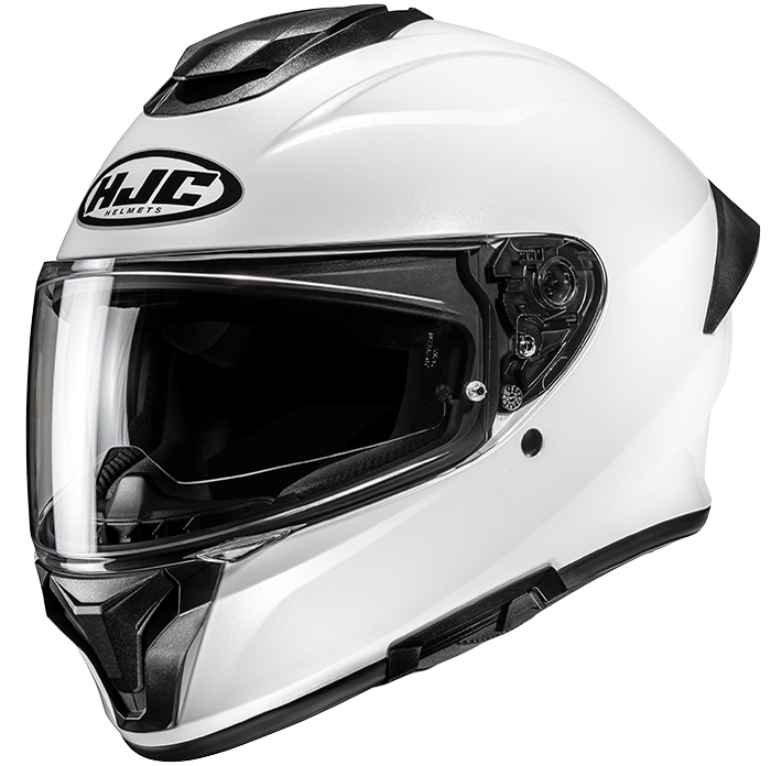 NÓN BẢO HIỂM FULLFACE HJC C71 SOLID WHITE