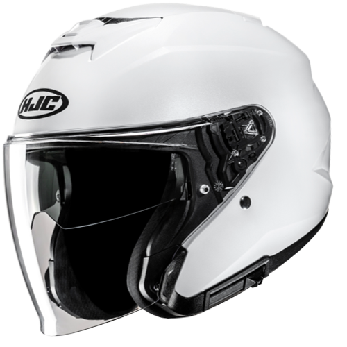 NÓN BẢO HIỂM 3/4 HJC I31 SOLID WHITE